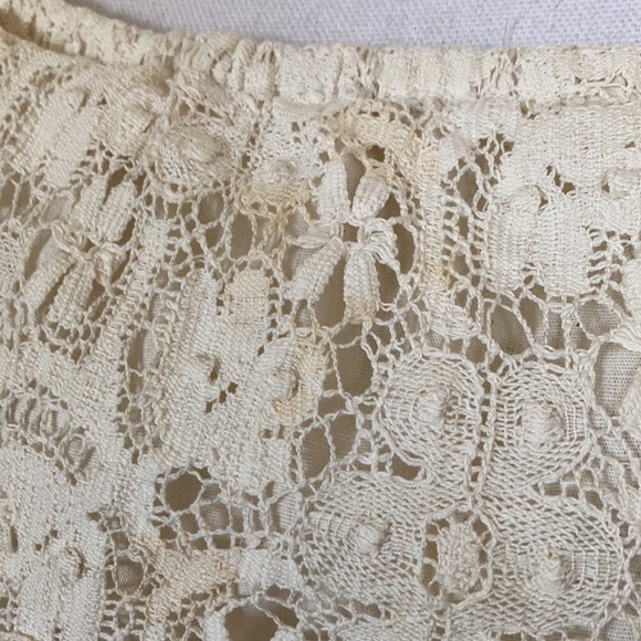 Vintage 1970s Gunne Sax By Jessica San Fransisco Cotton Muslin Wedding Dress - Picture 4 of 16